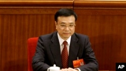 中国领导人李克强总理 (资料图片)