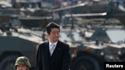 日本首相安倍晋三(资料图)
