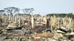 ရိုဟင်ဂျာဒုက္ခသည်စခန်းတွင်းလောင်တဲ့မီး ရှို့မီး ဟုတ်-မဟုတ် စုံစမ်းဆဲ ရိုဟင်ဂျာဒုက္ခသည်စခန်းတွင်းလောင်တဲ့မီး ရှို့မီး ဟုတ်-မဟုတ် စုံစမ်းဆဲ