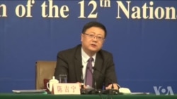 中国环保部长记者会回避柴静雾霾片 中国环保部长记者会回避柴静雾霾片