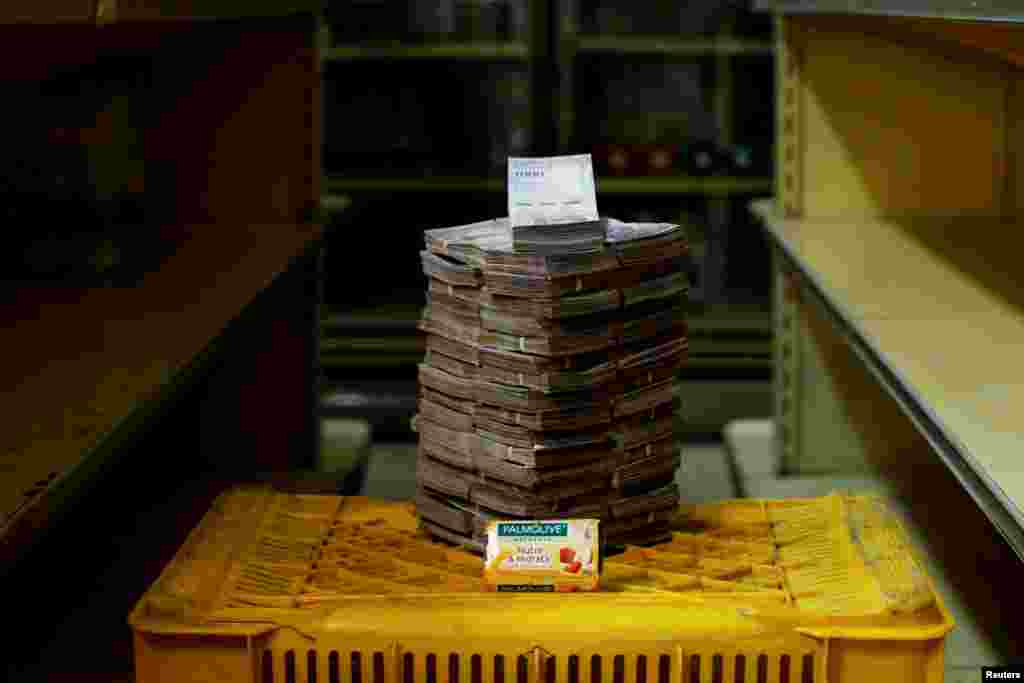 Мило коштує 3,500,000 боліварів, або $0.53