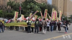台北举行反核大游行 台北举行反核大游行