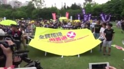港人游行拒绝假普选方案 港人游行拒绝假普选方案
