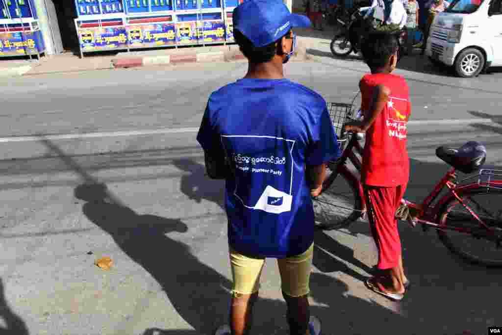  မန္တလေးမြို့တွင်းတွေ့ရတဲ့ ၂၀၂၀ အထွေထွေရွေးကောက်ပွဲလှုပ်ရှားမှု မြင်ကွင်း။ (စက်တင်ဘာ ၀၈၊ ၂၀၂၀)
