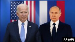 အမေရိကန်သမ္မတ Joe Biden နဲ့ ရုရှားသမ္မတ Vladimir Putin