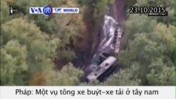 Ít nhất 42 người chết trong tai nạn thảm khốc tại Pháp (VOA60) Ít nhất 42 người chết trong tai nạn thảm khốc tại Pháp (VOA60)
