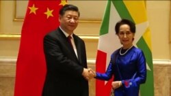 တရုတ်သမ္မတ မြန်မာခေါင်းဆောင်တွေနဲ့ နေပြည်တော်မှာ တွေ့ဆုံ တရုတ်သမ္မတ မြန်မာခေါင်းဆောင်တွေနဲ့ နေပြည်တော်မှာ တွေ့ဆုံ