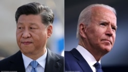 资料照片:美国总统拜登(摄于2021年7月6日)以及中国国家主席习近平(摄于2019年11月11日)(路透社制图)