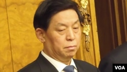 2013年春季栗战书曾陪同习近平访问莫斯科(美国之音白桦拍摄)