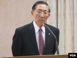 台湾外长林永乐(美国之音张永泰拍摄)