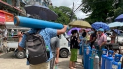 ကိုဗစ်လူနာ ဆေးရုံက လက်မခံနိုင်ချိန်၊ အိမ်မှာ စီမံကုသမူ ကိုဗစ်လူနာ ဆေးရုံက လက်မခံနိုင်ချိန်၊ အိမ်မှာ စီမံကုသမူ