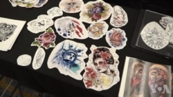 纽约举行年度纹身展 纽约举行年度纹身展