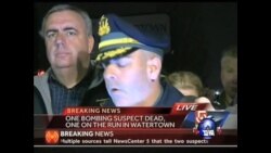 警方:波士顿爆炸案一嫌疑人已丧生 警方:波士顿爆炸案一嫌疑人已丧生