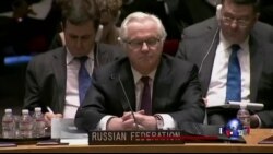 乌克兰临时总理在联合国与俄大使当面交锋 乌克兰临时总理在联合国与俄大使当面交锋