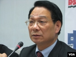国民党籍立委吕学樟(美国之音申华拍摄)