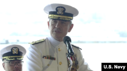 哈里斯上将2018年5月30日卸任美军太平洋司令部司令(美国海军照片)