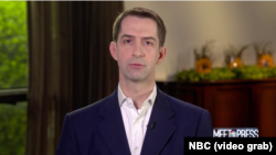 来自阿肯色州的共和党籍参议员卡顿(Tom Cotton)。