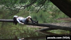 Sleep Young Woman