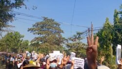 စစ်အာဏာသိမ်းမှု ဆန္ဒပြတဲ့အတွက် ရခိုင်ပြည်နယ်က အဖမ်းအဆီး စစ်အာဏာသိမ်းမှု ဆန္ဒပြတဲ့အတွက် ရခိုင်ပြည်နယ်က အဖမ်းအဆီး
