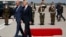 Президент США Дональд Трамп і прем’єр-міністр Бельгії Шарль Мішель у Брюсселі, 24 травня, 2017.