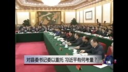 时事大家谈:对县委书记委以重托,习近平有何考量? 时事大家谈:对县委书记委以重托,习近平有何考量?