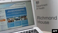 英国国家卫生服务局地方机构的网站显示,信息科技和电话网出了问题(2017年5月12日)