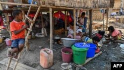 တိုက်ပွဲတွေကြောင့် စစ်ဘေးရှောင်ရတဲ့ ချင်းဒုက္ခသည်များ ( ဇန်နဝါရီလ ၂၀၂၁)