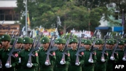 ရန်ကုန်မြို့မှာကျင်းပတဲ့ ၇၃ ကြိမ်မြောက် ပြည်ထောင်စုနေ့အခမ်းအနား စစ်ရေးပြအခမ်းအနား (ဖေဖေါ်ဝါရီ ၁၂၊ ၂၀၂၀)