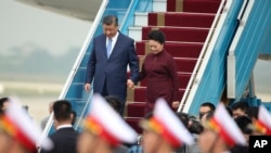 中国国家主席习近平2023年12月12日开始对越南进行为期两天的访问。(美联社)