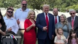 Chuyến thăm của ông Trump tới Nghĩa trang Quốc gia gây tranh cãi Chuyến thăm của ông Trump tới Nghĩa trang Quốc gia gây tranh cãi