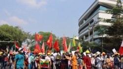 စစ်အာဏာသိမ်းဆန့်ကျင်မှု လူထုဆန္ဒပြပွဲ စနေနေ့ အခြေအနေ စစ်အာဏာသိမ်းဆန့်ကျင်မှု လူထုဆန္ဒပြပွဲ စနေနေ့ အခြေအနေ