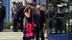 Ремарки першої леді Меланії Трамп у Варшаві. Відео Ремарки першої леді Меланії Трамп у Варшаві. Відео