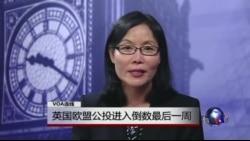 VOA连线: 英国欧盟公投进入倒数最后一周 VOA连线: 英国欧盟公投进入倒数最后一周