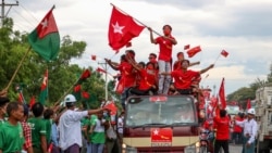 အာဏာရ NLD နဲ့ အဓိကပြိုင်ဘက် USDP တို့ နေပြည်တော်မှာ အပြိုင်အဆိုင် မဲဆွယ် အာဏာရ NLD နဲ့ အဓိကပြိုင်ဘက် USDP တို့ နေပြည်တော်မှာ အပြိုင်အဆိုင် မဲဆွယ်