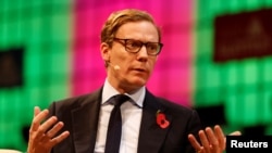 Виконавчий директор Cambridge Analytica Александер Нікс