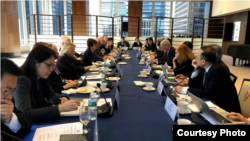 美国外交政策全国委员会2019年4月3、4两日举行台海两岸对话 (网络截屏)