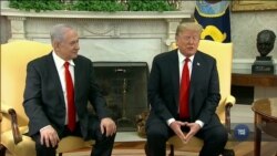 Президент Дональд Трамп офіційно визнав суверенітет Ізраїлю над Голанськими висотами. Відео Президент Дональд Трамп офіційно визнав суверенітет Ізраїлю над Голанськими висотами. Відео
