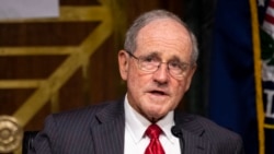 资料照:美国参议院外交关系委员会主席吉姆·里施(Jim Risch)(美联社)