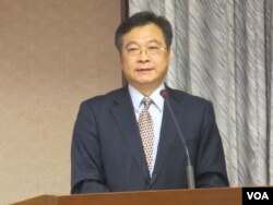 执政党国民党立委纪国栋(美国之音张永泰拍摄)