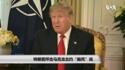 特朗普抨击马克龙北约“脑死亡”说法 特朗普抨击马克龙北约“脑死亡”说法