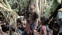 စစ်ကောင်စီလေတပ်တိုက်ခိုက်မှုကြောင့် ဒေသခံကရင်ရွာသားတွေ ထွက်ပြေးနေရ စစ်ကောင်စီလေတပ်တိုက်ခိုက်မှုကြောင့် ဒေသခံကရင်ရွာသားတွေ ထွက်ပြေးနေရ