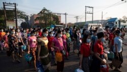 မြန်မာ ကိုဗစ်ထိန်းချုပ်ရေး သတ်မှတ်ချက်တွေလိုက်နာဖို့ တိုက်တွန်းနေရဆဲ မြန်မာ ကိုဗစ်ထိန်းချုပ်ရေး သတ်မှတ်ချက်တွေလိုက်နာဖို့ တိုက်တွန်းနေရဆဲ