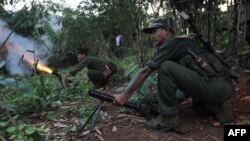 KIA တပ်ဖွဲ့ဝင်တချို့ (ဓာတ်ပုံ - AFP )