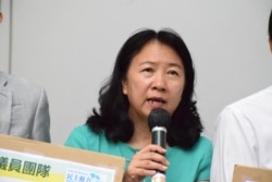 资料照:香港民主党中西区区议员郑丽琼