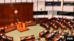 香港立法会保安事务委员会将会讨论保安局建议修订《逃犯条例》。(美国之音汤惠芸)
