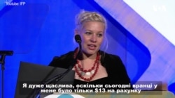 Роксі Топорович перемогла у номінації «Жінка-режисер у центрі уваги» та грошовий грант Live the Dream/«Живи мрією», $20 000, від Calvin Klein. Відео Роксі Топорович перемогла у номінації «Жінка-режисер у центрі уваги» та грошовий грант Live the Dream/«Живи мрією», $20 000, від Calvin Klein. Відео