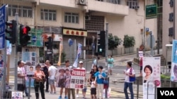 香港选民今日投票选举新一届立法会