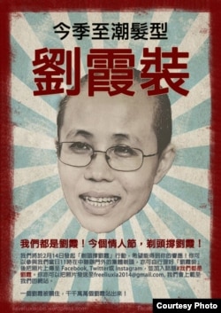中国诺贝尔和平奖得主刘晓波的妻子刘霞(刘霞关注组推特图片)