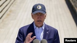 拜登总统在加州讲话。(2023年6月19日)