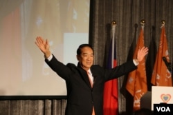 亲民党主席宋楚瑜(美国之音杨明拍摄)